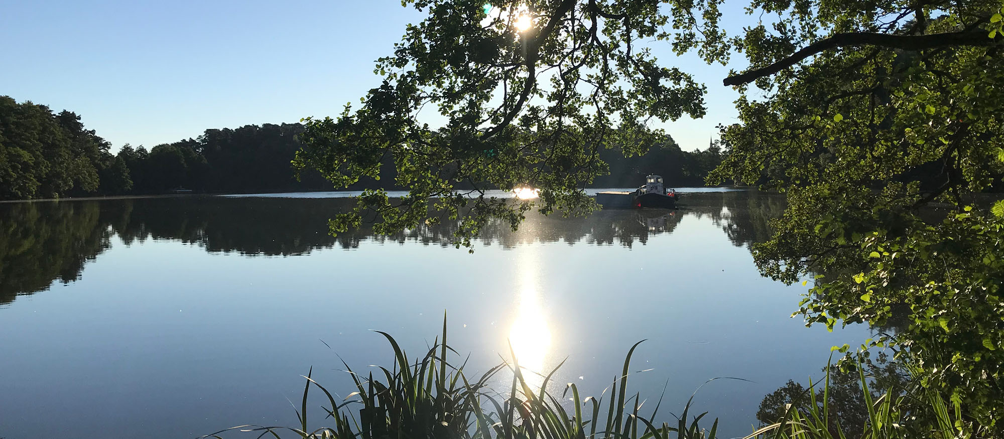 Tidig morgon vid Ramnasjön